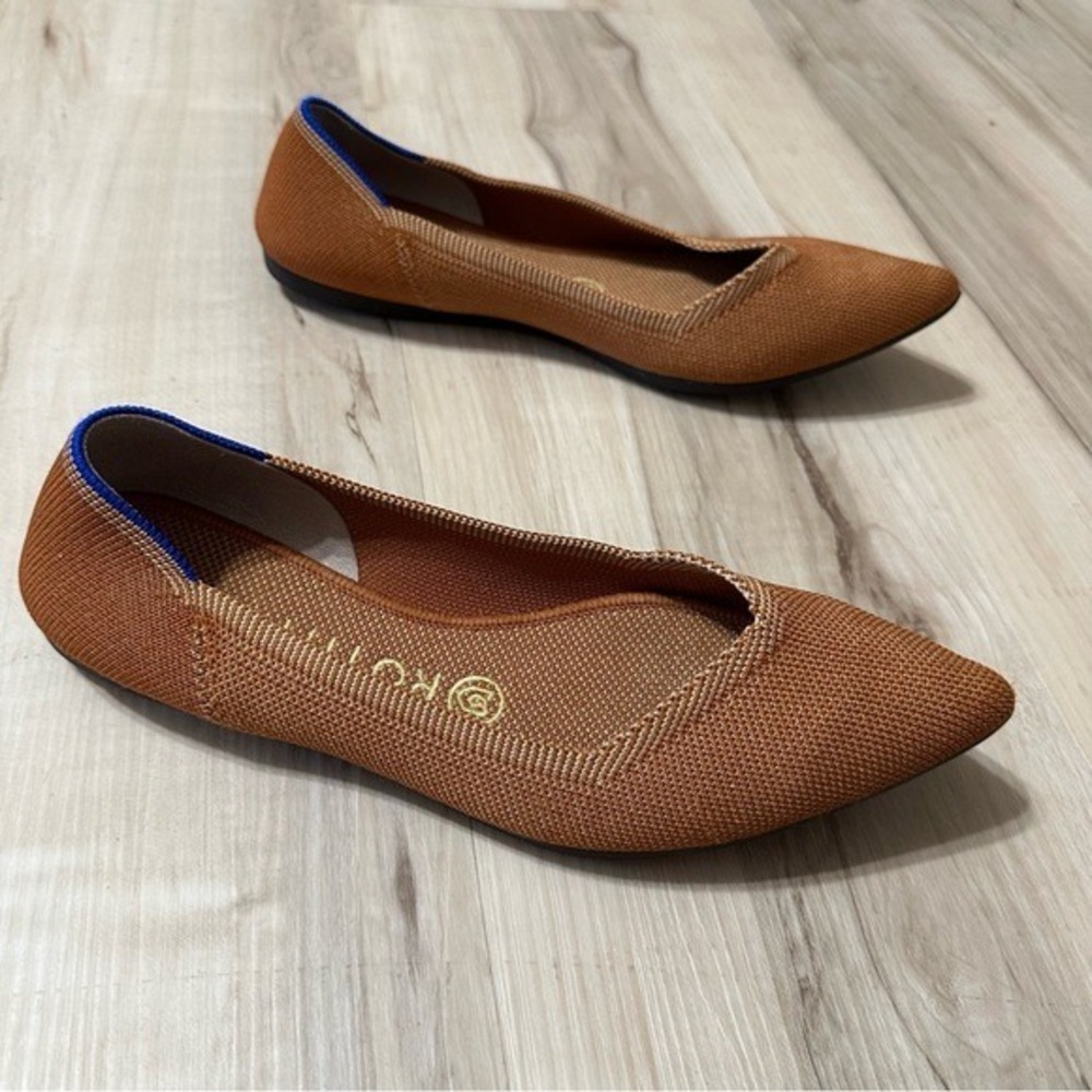 Rothy's The Point Flat in Fawn Size 8‎ - Picture 5 of 9